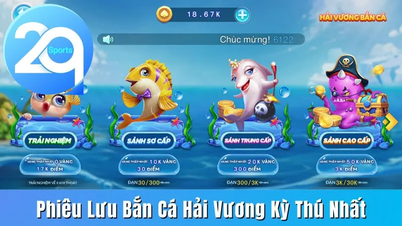 Bắn cá Hải Vương